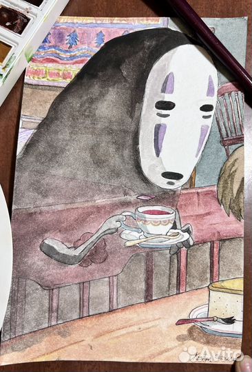 Картины/ аниме рисунки на заказ