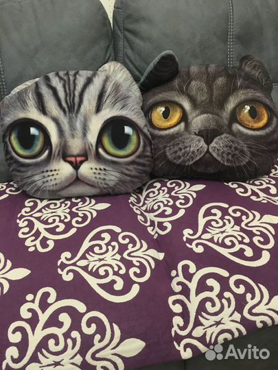 Декоративные подушки Кошки