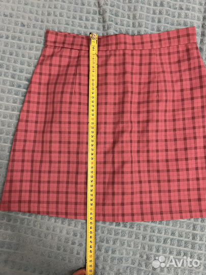 Мини юбка в клетку