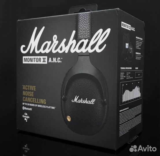 Наушники Marshall Monitor II