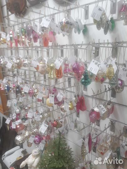 Елочные игрушки СССР