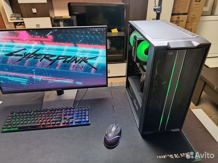 Игровой топ комп Intel 12400F+ RTX 3060 Ti