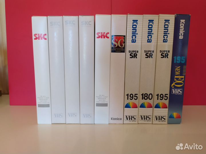 Видеокассеты vhs