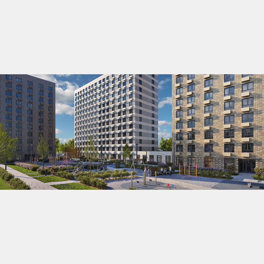 1-к. квартира, 33 м², 2/12 эт.