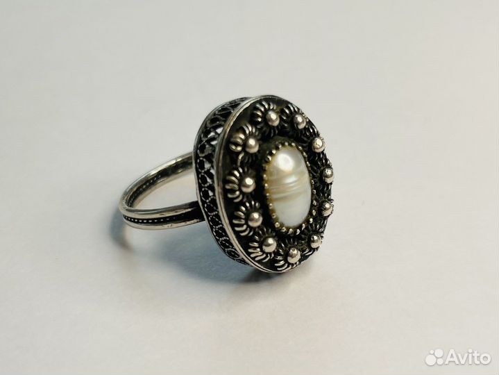 Серебряное кольцо винтаж