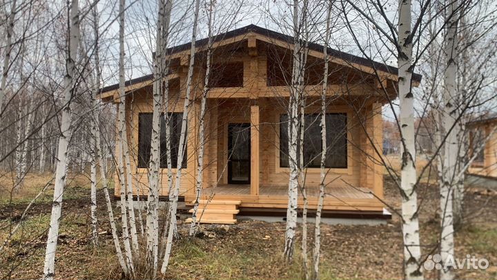 Дом из профилированного бруса под ключ