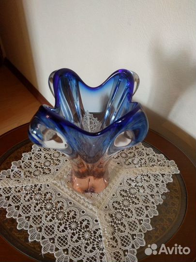 Чешская ваза.Раритет