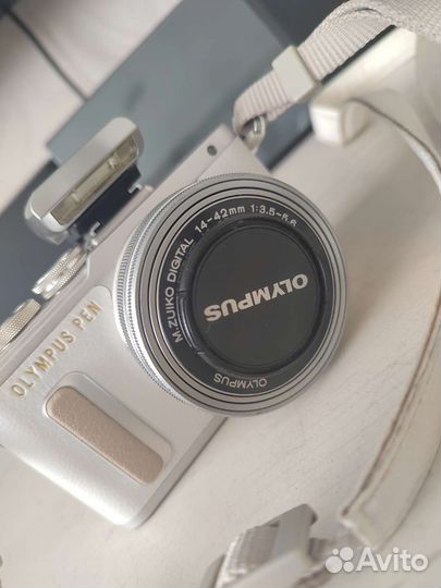 Фотоаппарат olympus pen + объектив+штатив