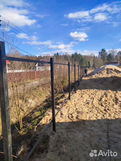 Винтовая комбинированная свая 76, монтаж