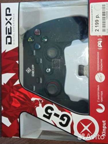Геймпад Dexp G-5 для Android, PC, PlayStation 3