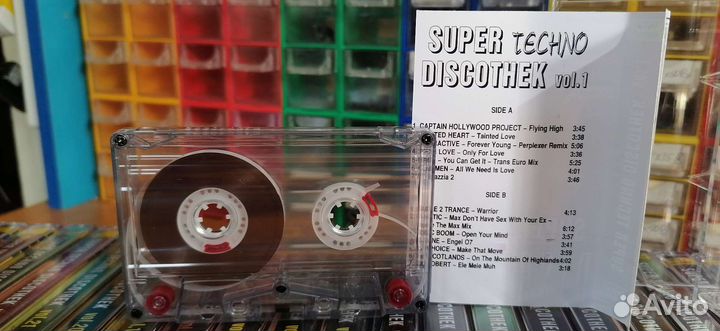 Аудиокассеты Super Techno Discothek 1-25