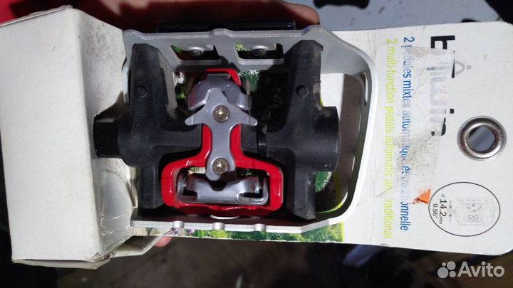 Педали btwin железные новые