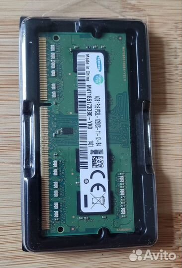 Оперативная память DDR3L 4 GB Samsung