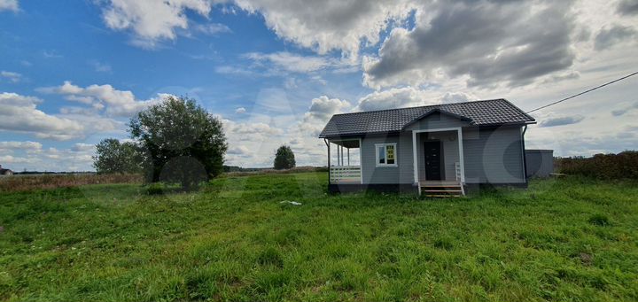 Дом 54,7 м² на участке 25 сот.