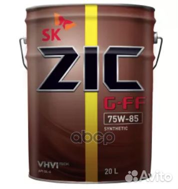 Масло транс. R ZIC G-FF 75W-85 GL-4 20lt 19262