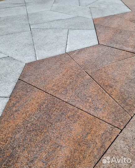Тротуарная плитка, брусчатка Оригами