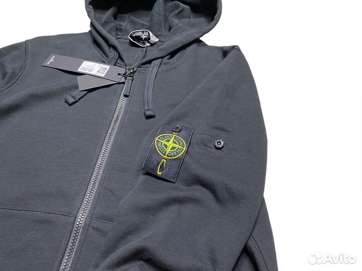 Зип худи stone island