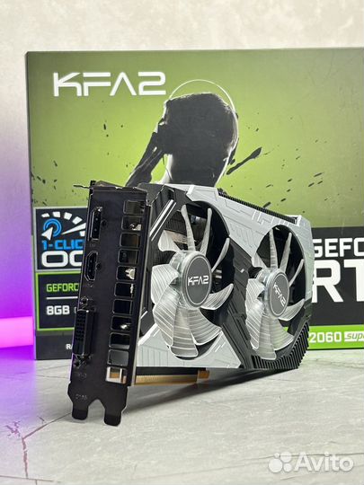 KFA2 RTX 2060 Super 1-Click OC 8GB Gddr6