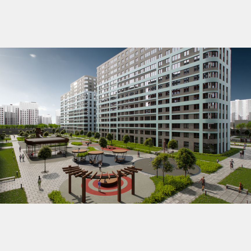 2-к. квартира, 54 м², 14/17 эт.
