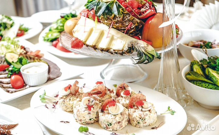 Выездное обслуживание кейтеринг на Свадьбу