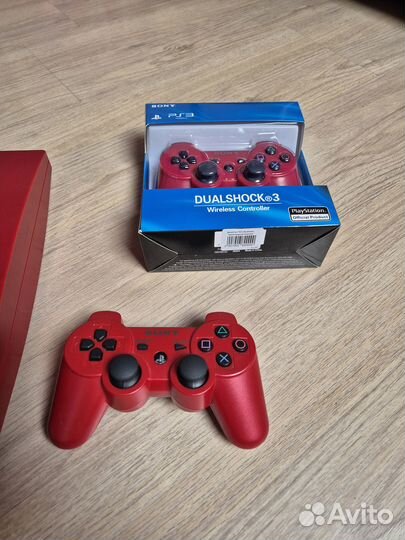 Sony PlayStation 3 Slim Scarlet Red 320GB (25 игр)