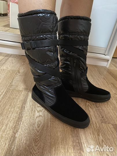 Сапоги демисезонные женские 40 р, б/у