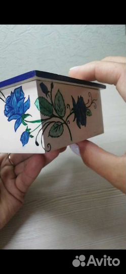 Деревянная шкатулка ручной работы / Подарок