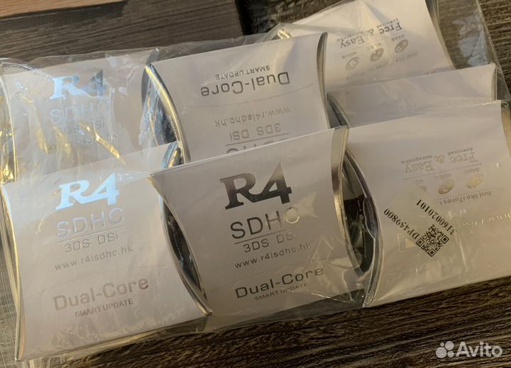 R4 Флэш-Картриджи Dual Core Silver NDS и прочее