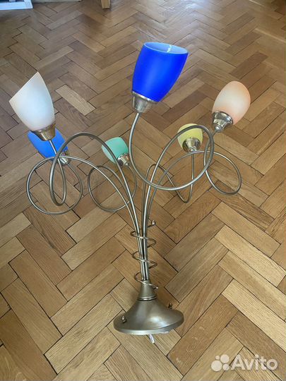 Люстра и торшер