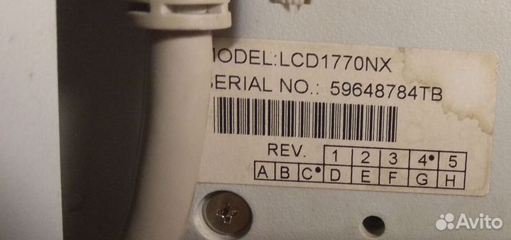 Монитор NEC multisync LCD 1770NX