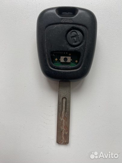 Ключ зажигания peugeot