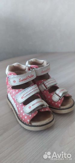 Сандали ecco 19 размер