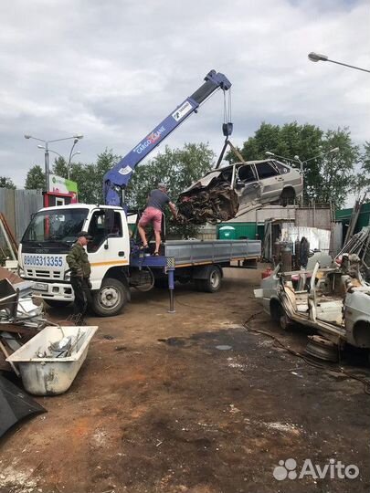 Прием металлолома вывоз резка демонтаж