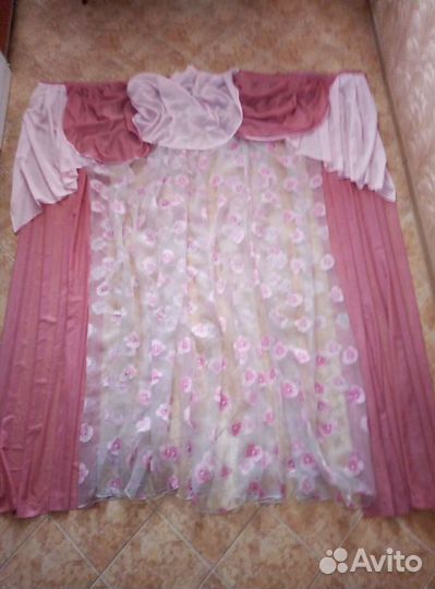 Комплект: шторы и тюль