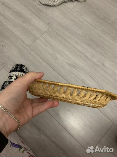 Корзина плетеная