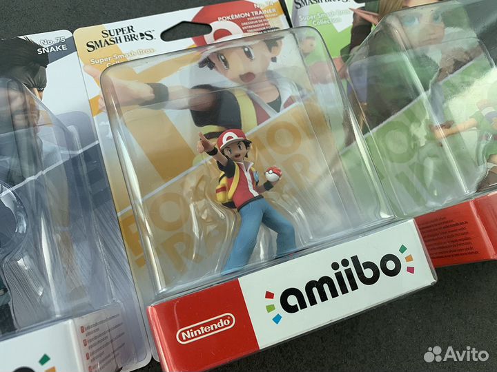 Nintendo Amibo: Snake, Ash, Link