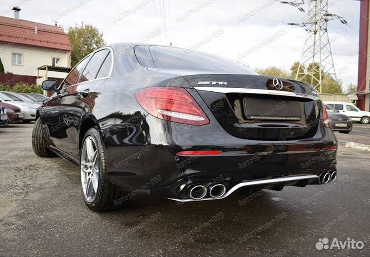 Диффузор 53 AMG на Mercedes E-klass W 213