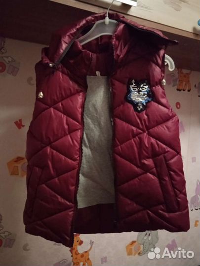 Жилетка для девочки 128