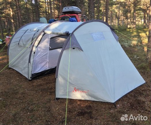 Палатка 4 местная с тамбуром