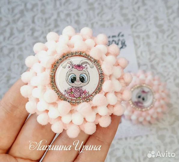 Мягкие резиночки со стразами