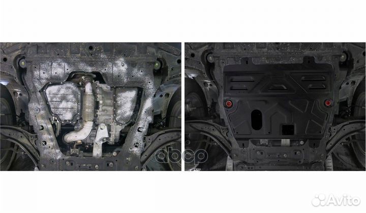 111.04111.1 защита картера+кпп сталь 1.5мм Nis