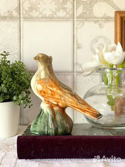 Голубка, майолика, СССР