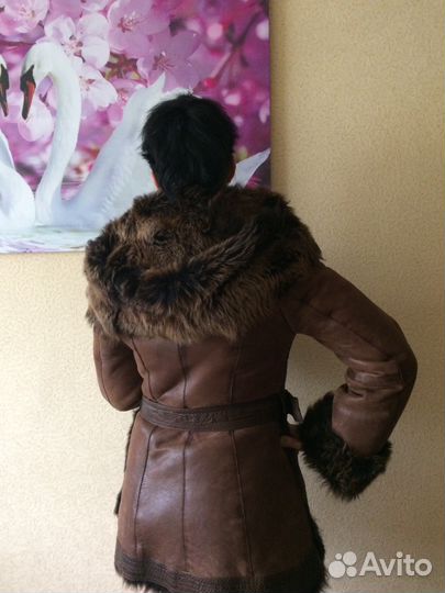 Теплая дублёнка