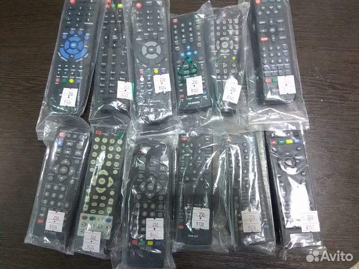 Пульты для TV, DVD, спутниковых/эфирных ресиверов