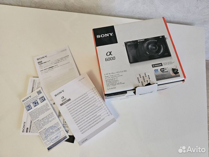 Фотоаппарат Sony Alpha ilce-6000