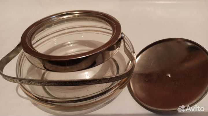 Сахарница стекло СССР