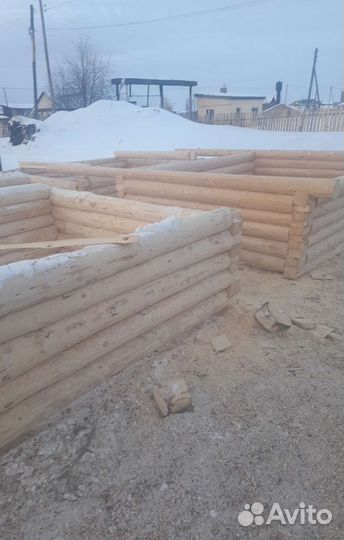 Сруб для бани