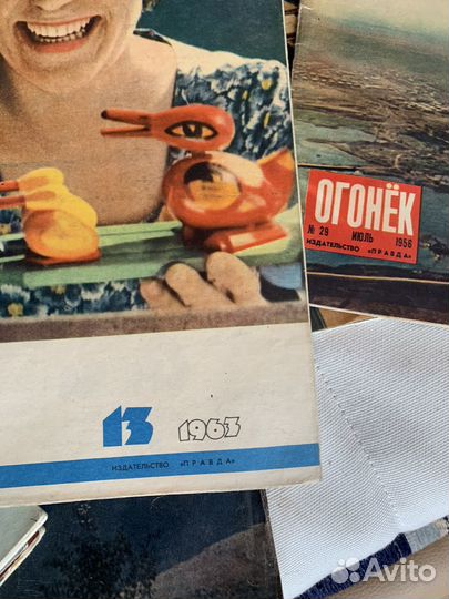 Журналы Огонек,Смена