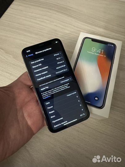 iPhone X, 64 ГБ