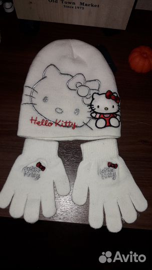 Комплект шапка +перчатки